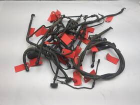 45125-mca-a01 Honda 01-05 Goldwing 1800 Gl1800 Front Rear Brake Clutch Hose Set