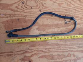 45126-mm8-681 Honda Vt1100c Shadow 1100 Front Brake Line Hose Rubber 1989 1987 87 88 89 1990 45126-mm8-681 Honda Vt1100c Shadow 1100 Front Brake Line Hose Rubber 1989 1987 87 88 89 1990