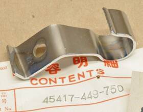 45417-449-750 Honda Nos 1981-83 Cx500 Cx650 Gl500 Gl650 Brake Hose Guide Clamp A