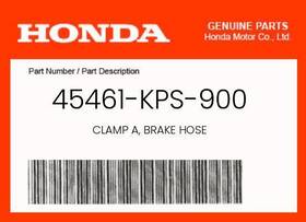 45461-kps-900 Honda Genuine Clamp A Brake Hose -