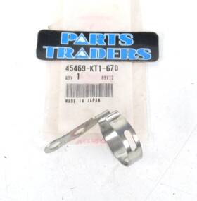 45469-kt1-670 Honda Nos Genuine Front Brake Hose/line Cable Guide Xr200r Xr250r Xr 200r 250r