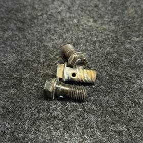 90145-ms9-612 Honda 00-01 Cr250r Oem Brake Line Banjo Bolts 3x Hardware Lot Bolt Front/rear
