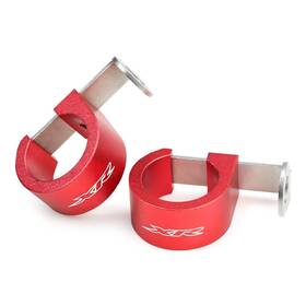 Zzp-q2230xr Inauto For Honda Xr400r Xr600r Xr650l Xr250r Cnc Front Brake Hose Guide Red