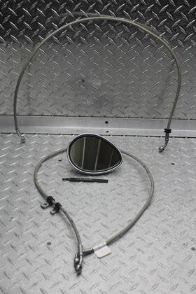7812445 Indian 2017 Scout Sixty Front/rear Brake Caliper Hoses Lines And Right Mirror