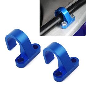 Kabusikikaisya-kawausa 550736317427 2x Rear Brake Hose Clamp Guide For Yamaha Yz125 250 Yz250f Yz450f Yz85 03-22 Blu