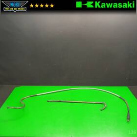 43059-1881 Kawasaki 1995 Kx125 Front Rear Brake Lines Hoses Pipes Oem / Kx250 Kx500