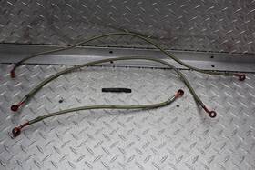 7472733 Kawasaki 2006 Ninja Zx6r Zx636c 2 Front/rear Brake Caliper Hoses Lines