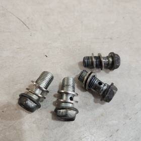 K9215-30627 Kawasaki 2000 - 2022 Kx65 Suzuki Rm65 Front Rear Brake Banjo Fluid Bolt Set Oem