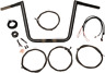 La-7312kt1-63b La Choppers Ape Hanger Handlebar Kits Black