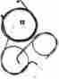La-8006kt-13m La Choppers Cable Brake Line Kit 0610-1562