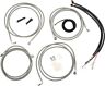 La-8052kt2-04 La Choppers Complete Handlebar Cable And Brake Line Kits
