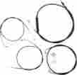 La-8300kt-19b La Choppers Cable Brakeline Kit 18-20 Ape Black 99-03 Harley Xl