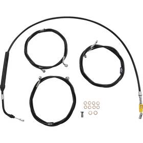 0662-0886 La Choppers Handlebar Cable/brake Line Kit For 12-14 Inch 2021 Harley Touring