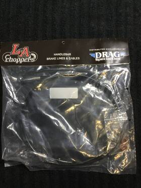 La-8153b13b La Choppers 1741-5740 Brake Line For 12-14 Inch Ape Hanger Handlebars