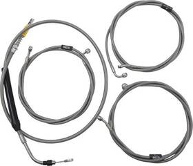 La-8058kt-16 La Choppers Handlebar Cable/brake Line Kit - 15 Inch 17 Ape Hanger