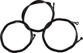 La-8059b19m La Choppers - Brake Line 24 Inch Ft18-ft20 Fl Cvo Road Glide Custom Fltrx