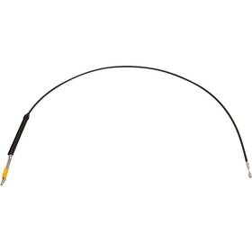 La-8059c08b La Choppers Clutch Line - Black Vinyl/stainless Braided With 8-10 Inch