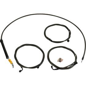 La-8059kt-08m La Choppers Standard Cable/brake Line Kit - 8 Inch -10 Ape Hanger