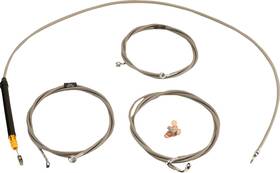 La-8059kt-19 La Choppers - Handlebar Cable/brake Line Kit 18 Inch 20 Ape Hanger Han
