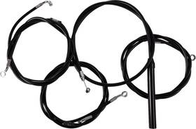 La-8059kt2-13b La Choppers - Handlebar Cable/brake Line Kit Complete 12 Inch 14 Han