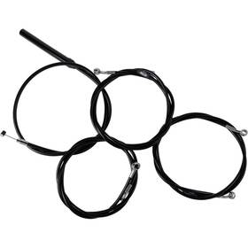 La-8059kt2-16b La Choppers Complete Handlebar Cable And Brake Line Kit - 15 Inch -1