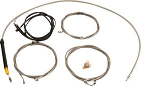La-8059kt3-13 La Choppers Cable Kit - 12 Inch 14 Handlebars Stainless