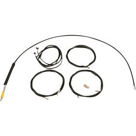 La-8059kt3-13b La Choppers Complete Plug And Play Cable Kit - 12 Inch -14 Blac