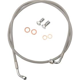 La-8100b19 La Choppers Stainless Brake Lines For 18 Inch -20 Handlebars La-8100b19 La Choppers Stainless Brake Lines For 18 Inch -20 Handlebars