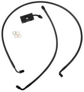La-8152b19m La Choppers Brake Lines - 18 Inch 20 Ape Hanger Handlebars Midnight La-8152b19m La Choppers Brake Lines - 18 Inch 20 Ape Hanger Handlebars Midnight