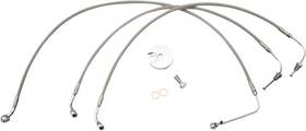 La-8154b08 La Choppers Stainless Brake Line Mini Ape Hangers 1741-6237