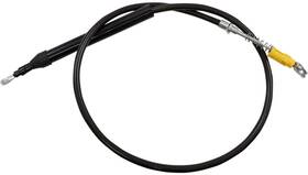 La-8155c16m La Choppers Clutch Line - Midnight Braided With 15-17 Inch Ape Hangers