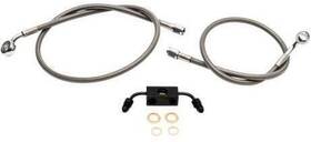La-8231b19 La Choppers Stainless Steel Brake Lines For Use With 18 Inch -20 Ape Hangers Abs