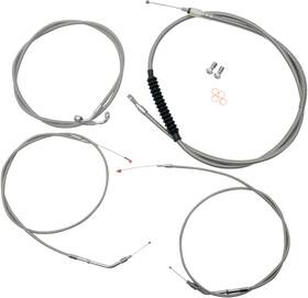 La-8320kt-08 La Choppers - Handlebar Cable/brake Line Kit Mini Ape Hanger Ha