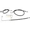 La-8321b08b La8321b08b La Choppers Brake Line Mini Xl Black Abs