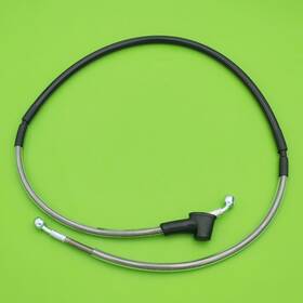 43095-0442 Lyk Front Stainless Braided Brake Hose Line For Kawasaki Klx300 2021 2022 2023