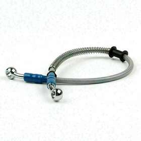 Bll-065 Madhornets 50cm/20 Inch M10 Brake Oil Hose Line Banjo Fitting Stainless Steel End Ue