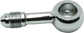 1703-58 Magnum Universal Brake Line 3/8 Inch /10mm An-3 Banjo 180 Degree Bend Chrome