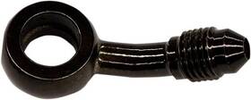 1704-28 Magnum Universal Brake Line 3/8 Inch /10mm An-3 Banjo 35 Degree Bend Black