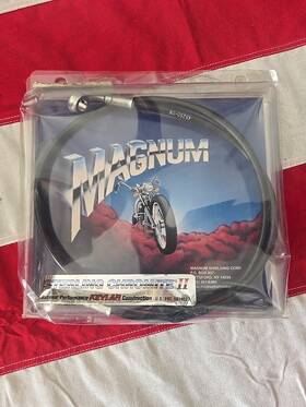 1741-0145 Magnum Sterling Chromite Ii 50 Inch Brake Line Kit 90 Degree Ends #