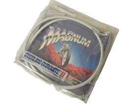 1741-0377 Magnum Nos Sterling Chromite Ii 37 Inch Braided Front Brake Line Kit For Harley Etc