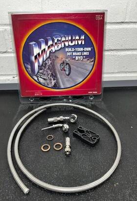 1741-2458 Magnum Build Your Own Brake Line Kit 3ft 35 7/16 Inch Nos