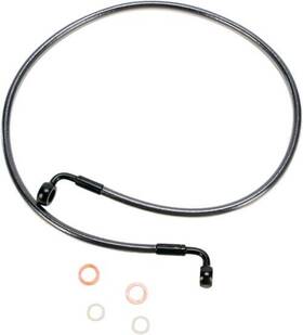 46252sw Magnum Black Pearl E-z Disc Front Brake Line 90deg. Top Angle 52in