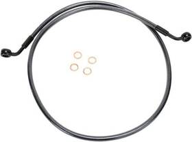 46648sw Magnum Black Pearl E-z Disc Front Brake Line 60deg. Top Angle 48in
