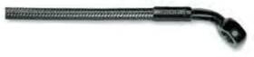 46744sw Magnum Black Pearl Ez Align Single Disc Front Brake Line 180deg. Top Angle 44in