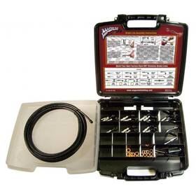 499001 Magnum Build Your Own Brake Line Deluxe Builder Kit - Black