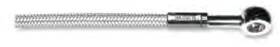 56545sw Magnum Polished Stainless E-z Align Single Disc Front Brake Line - 90deg