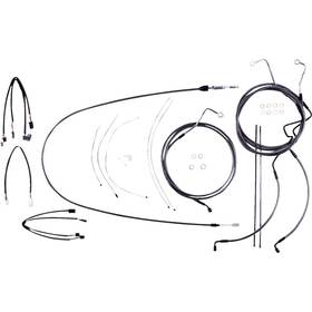 15in-17 Magnum 7871222 Shielding Karbonfiber Handlebar Installation Kit For Inch A