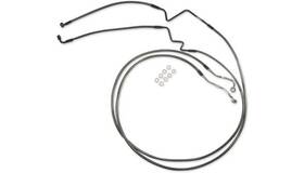 As47037 Magnum Black Pearl Designer Abs Lower Brake Line Kit #as47037 Harley Davidson