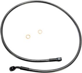 As47136 Magnum Black Pearl Designer Abs Upper Brake Line 36 Inch #as47136 Harley Davidson