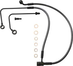 As77001 Magnum Karbonfibr Designer Series Abs Front Lower Brake Line Kit